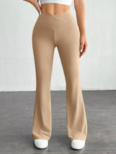 High-Waisted Flare Pants Khaki OutfitFlow