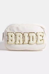 Fame Fuzzy Glitter Bride Crossbody Bag IV one size OutfitFlow