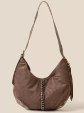 Fame Braided Detail Hobo Shoulder Bag DBR One Size OutfitFlow