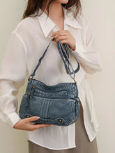 Multi-Pocket Crossbody Bag Blue onesize OutfitFlow