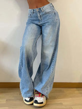 Wide Leg Jeans with Pockets Light OutfitFlow