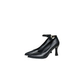 Point Toe Stiletto Pumps Black OutfitFlow
