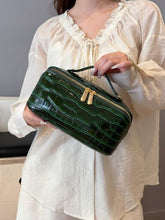 PU Leather Solid Color Wristlet Dark Green One Size OutfitFlow