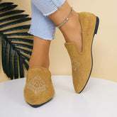 Point Toe Slip-Ons Style A OutfitFlow