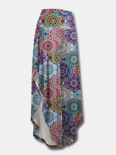 FAM-FAM Printed Wide Leg Pants Multicolor OutfitFlow