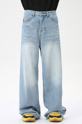 Wide Leg Jeans with Pockets Medium OutfitFlow
