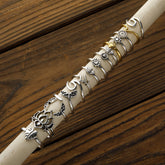 Alloy Multi Shapes 15-Piece Ring Set Silver One Size OutfitFlow