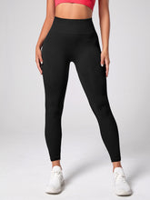 High Waist Active Leggings Black OutfitFlow