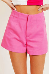 BiBi Bandless Tailored Shorts PINK OutfitFlow