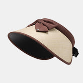 Polyester Adjustable Sun Hat Brown One Size OutfitFlow
