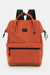 Himawari Waterproof Canvas Travel Backpack Bag with USB Port Orange One Size OutfitFlow