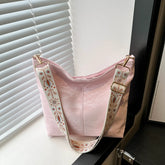 Floral Adjustable Strap Shoulder Bag Pink onesize OutfitFlow