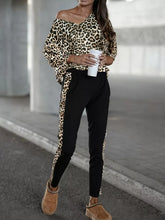 Leopard Print Top and Pants Set Leopard OutfitFlow