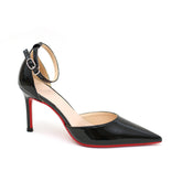 Point Toe Stiletto Pumps Black OutfitFlow