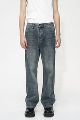 Mid Rise Jeans with Pockets Medium OutfitFlow