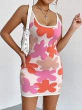 Spaghetti Strap Mini Dress Sherbet OutfitFlow