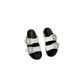 Open Toe Platform Sandals White OutfitFlow