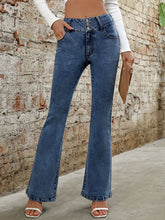 Bootcut Jeans with Pockets Medium OutfitFlow