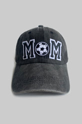 MOM Baseball Cap Dark Gray One Size OutfitFlow