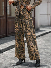 Leopard Wide-Leg Jeans Leopard OutfitFlow