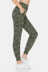 Leggings Depot Camouflage High Waist Leggings MULTI OutfitFlow