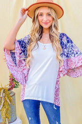 And The WhyFloral Print Bell Sleeve Top IVORY OutfitFlow