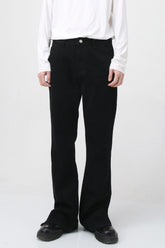 Mid Rise Jeans with Pockets Dark OutfitFlow