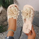 Toe Post Platform Sandals White OutfitFlow