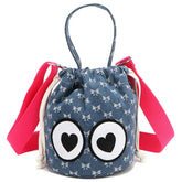 Nicole Lee USA Drawstring Bucket Bag BL One Size OutfitFlow