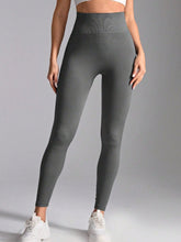 High Waist Active Leggings Gray OutfitFlow