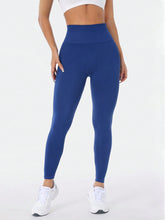 High Waist Active Leggings Royal Blue OutfitFlow