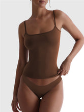 Lovelet Scoop Neck Cami Brown OutfitFlow