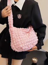 Cloud Puff Shoulder Bag Pink One Size OutfitFlow