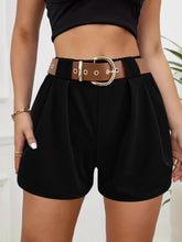 High Waist Shorts Black OutfitFlow