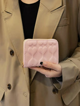 PU Leather Card Case Blush Pink One Size OutfitFlow