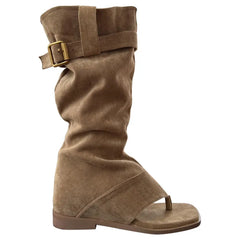 Toe Post Block Heels Sandals OutfitFlow