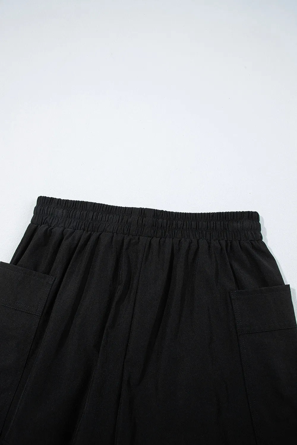 Cargo Pocket Elastic Waist Active Casual Skort OutfitFlow
