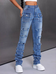 Men's Distressed Slim Fit Jeans OutfitFlow