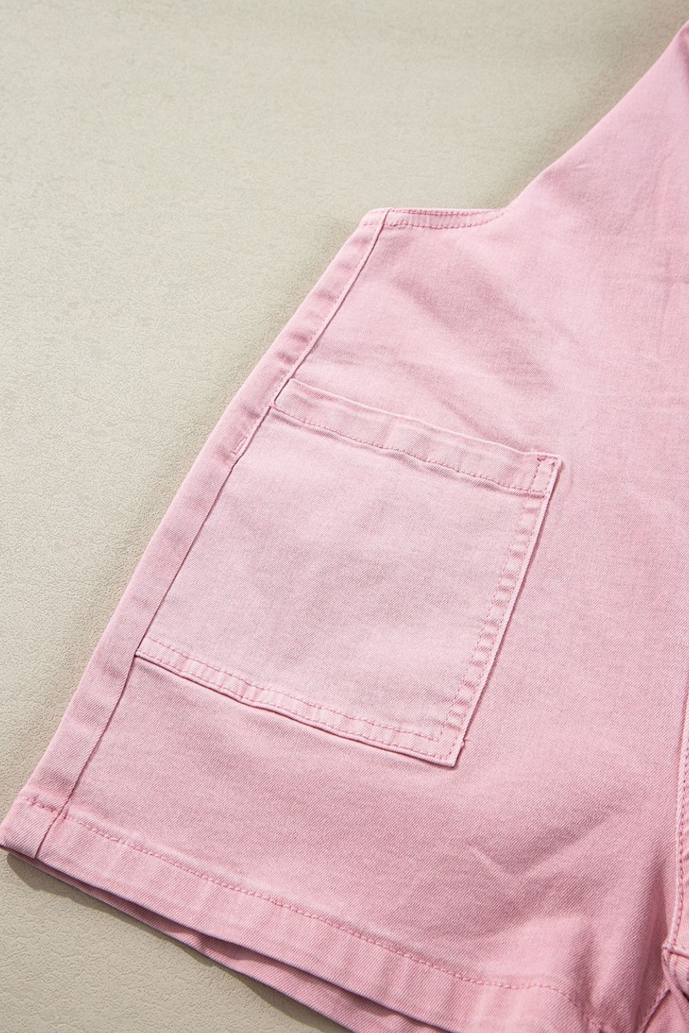 Knot Straps Denim Overalls with Pockets OutfitFlow