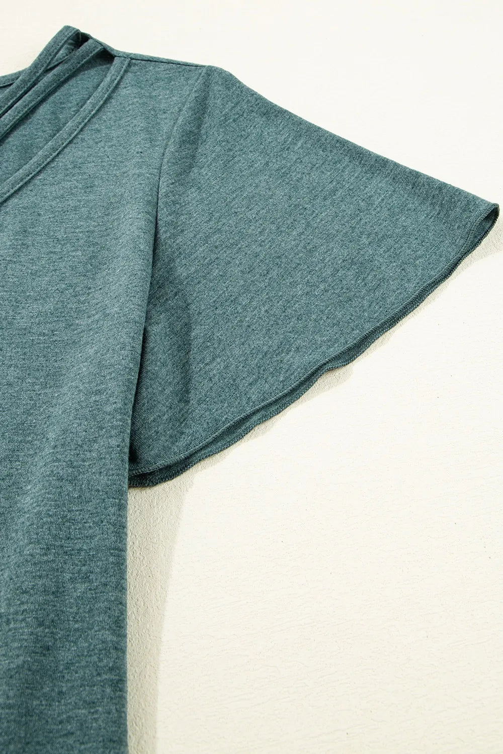 V-Neck Short Sleeve T-Shirt OutfitFlow