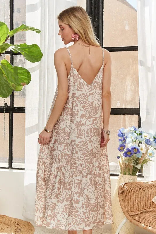 ADORA Dress with Bead Detail On Shoulder OutfitFlow