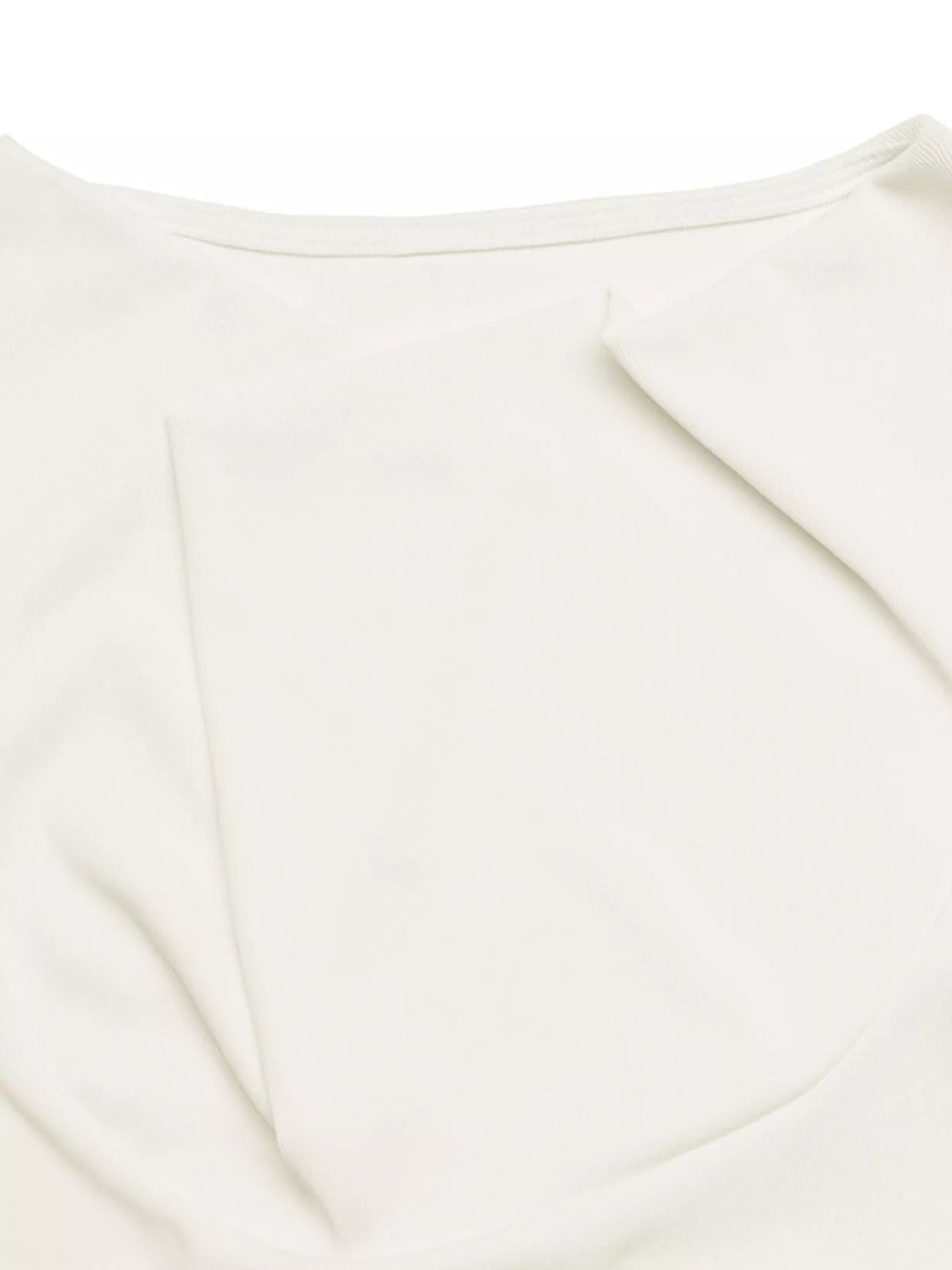 Cowl Neck Long Sleeve T-Shirt OutfitFlow