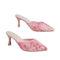 Point Toe Kitten Heels Sandals OutfitFlow