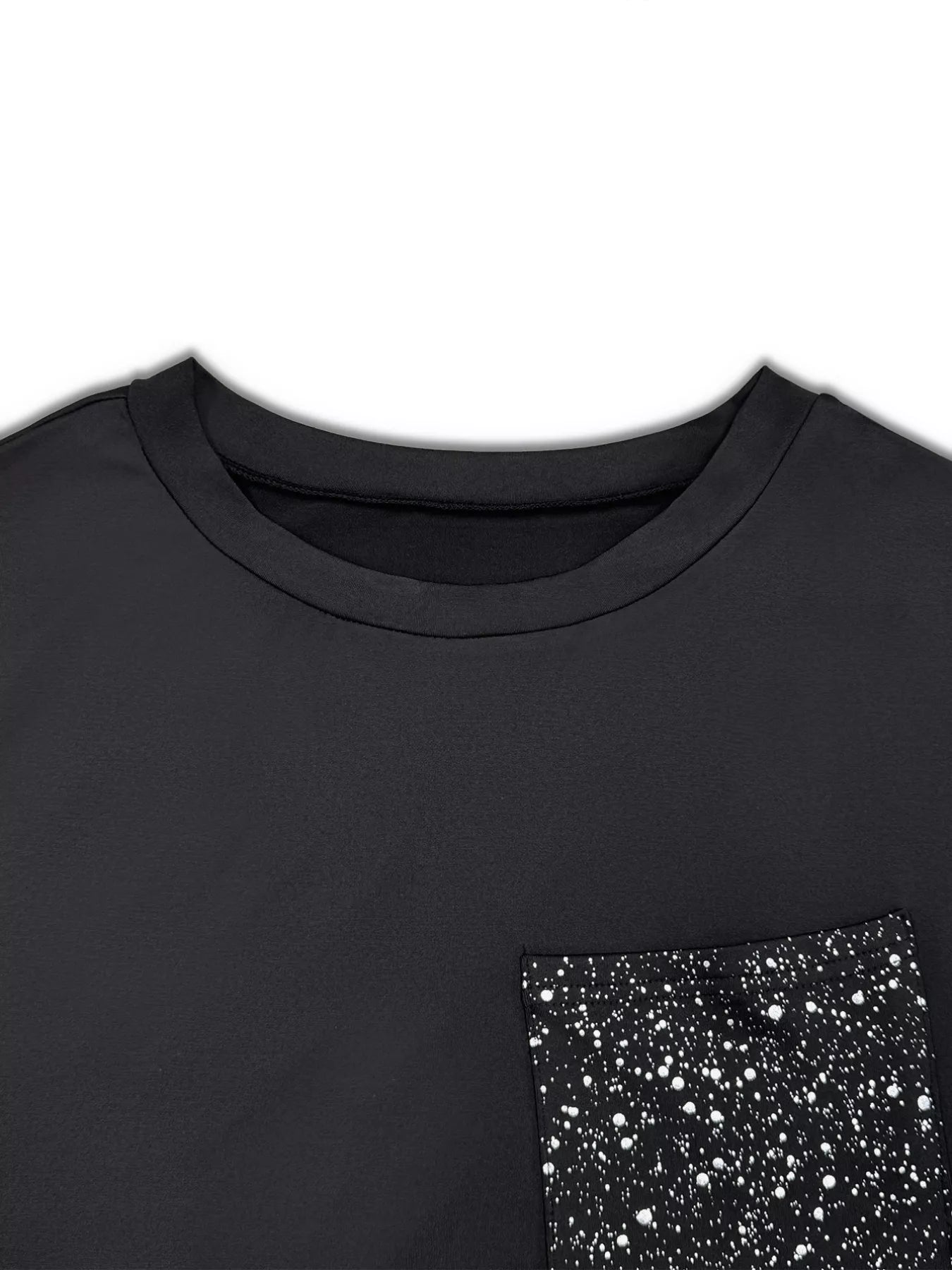 Printed Round Neck Top and Pants Set OutfitFlow