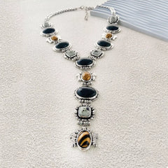Resin Zinc Alloy Y-Shape Necklace OutfitFlow