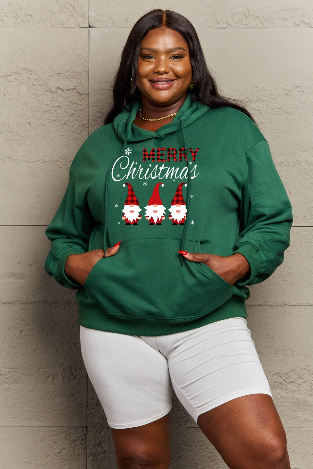 Outfit Flow - Simply Love Full Size MERRY CHRISTMAS Graphic Hoodie