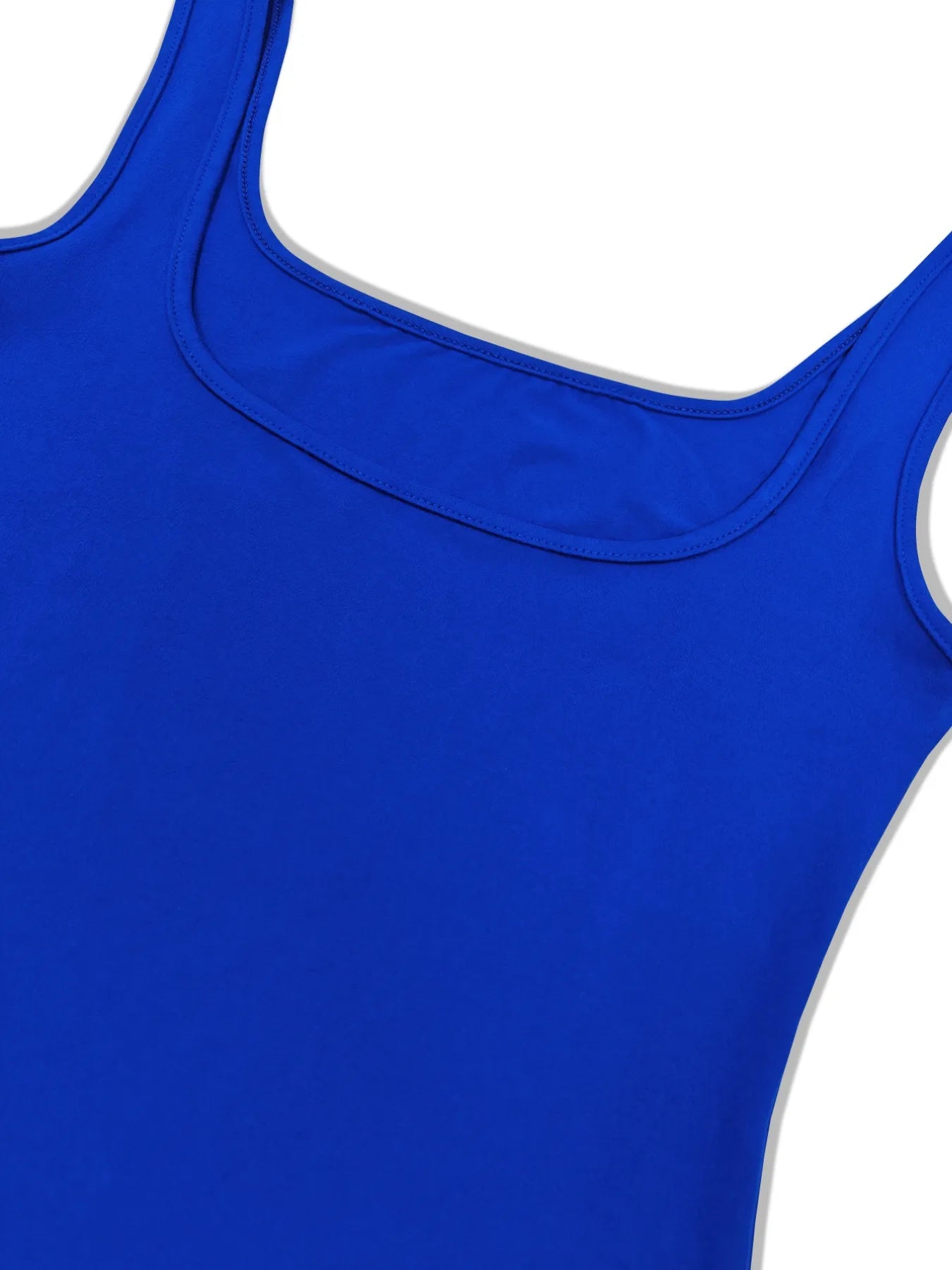 Square Neck Bodycon Mini Tank Dress OutfitFlow