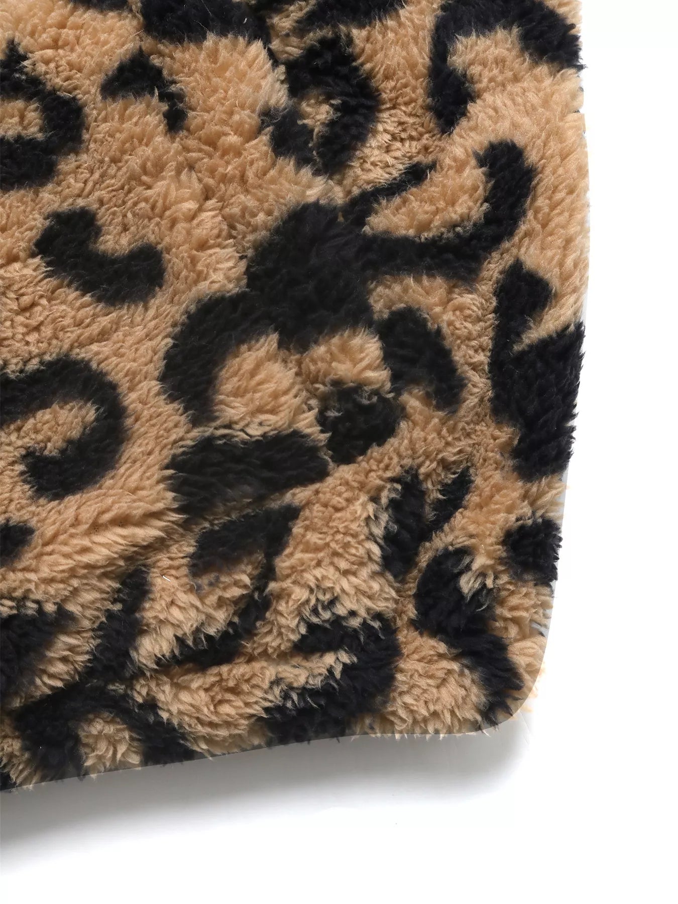 Leopard Zip Up Fleece Jacket OutfitFlow
