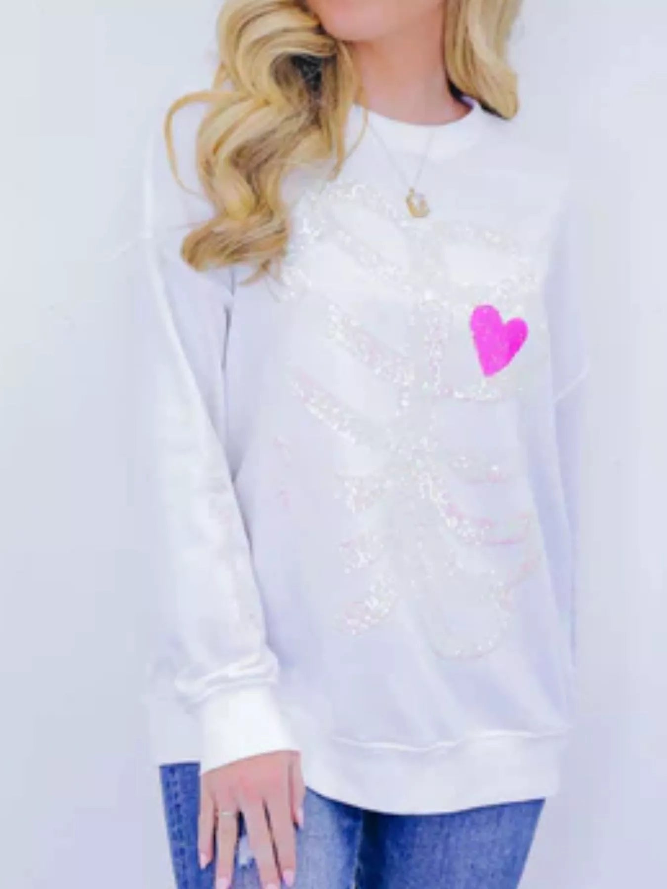 Full Size Halloween Round Neck Long Sleeve Sweatshirt Plus Size OutfitFlow