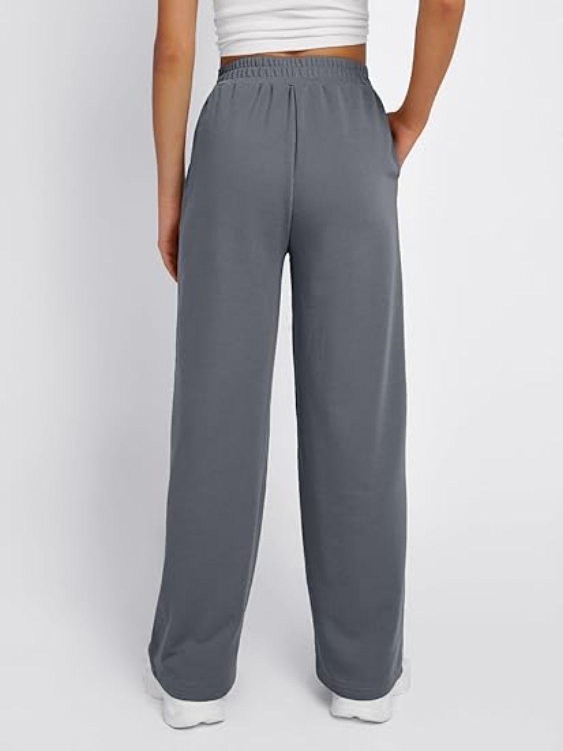 Outfit Flow - Elastic Waist Wide Leg Pants